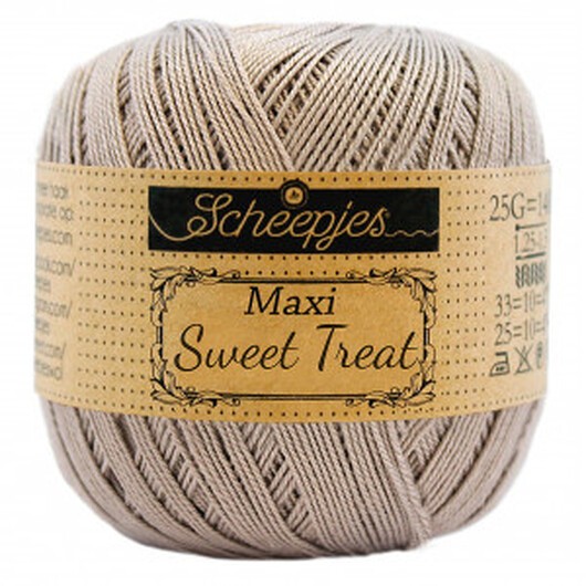 Scheepjes Maxi Sweet Treat Garn Unicolor 406 Soft Beige