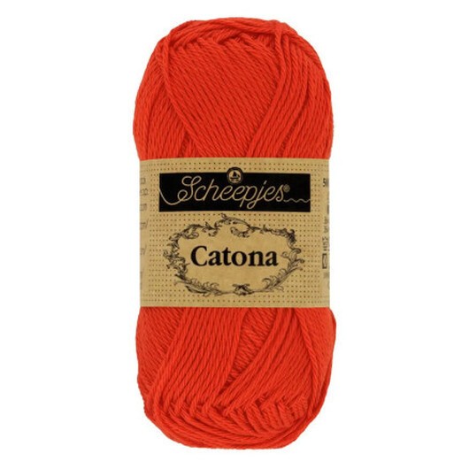 Scheepjes Catona Garn 390 Poppy Rose - 25g
