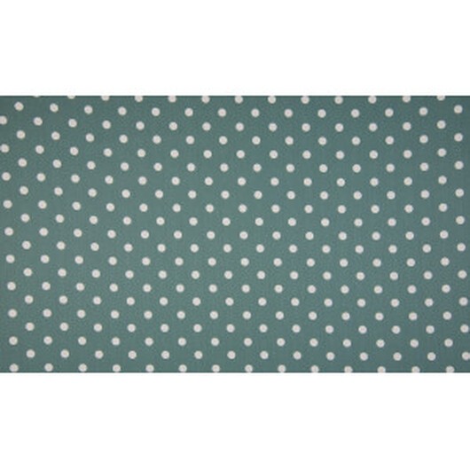 Minimals Bomullspoplin Tyg Print 523 Big Dot Dusty Green 145cm - 50cm