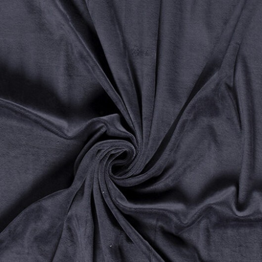 Bomullsvelour Tyg 150cm 08 Mörk Marin - 50cm