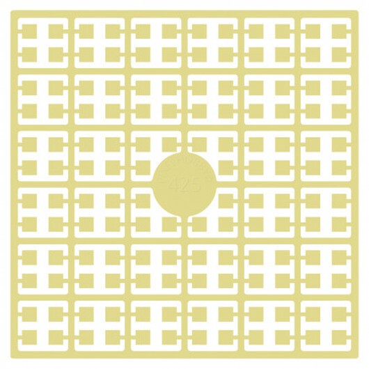 Pixelhobby Midi Pärlor 425 Extra ljus Gyllengul 2x2mm - 140 pixels