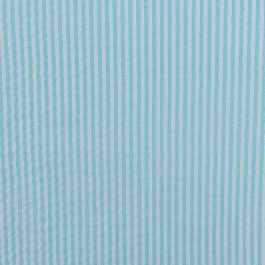 Seersucker med ränder 145 cm 2004 Turkiet - 50cm