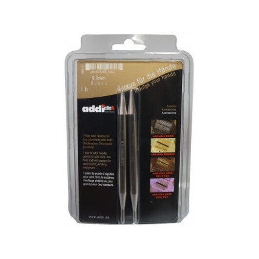 Addi Click Turbo Ändstickor Mässing 13cm 9,00mm US13