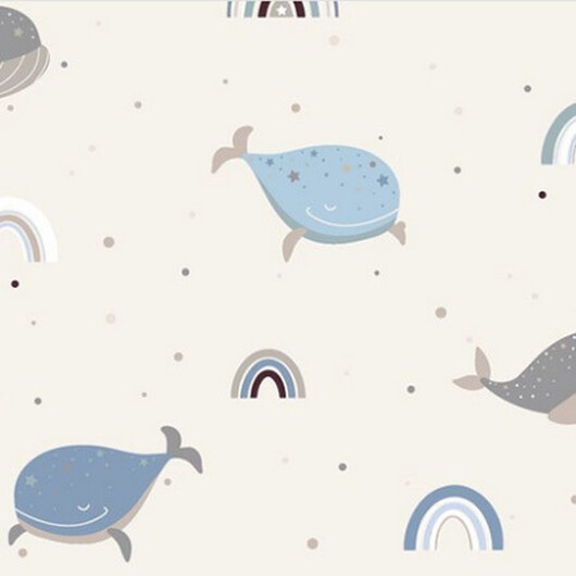 Bomullsjersey Print Tyg 150 cm 002 Valar - 50cm