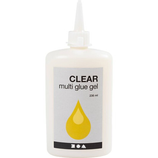 Multi Glue, klar, 236 ml/ 1 flaska