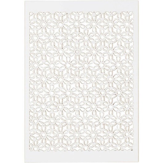 Spetskartong, ark 10,5x15 cm, 200 g, vit, 10 st./ 1 förp.