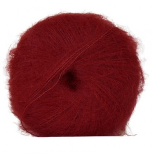 Hjertegarn Silk Kid Mohair Garn 1045 Röd