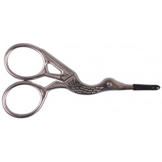 Infinity Hearts Broderisax Stork Silver 9,3cm - 1 st