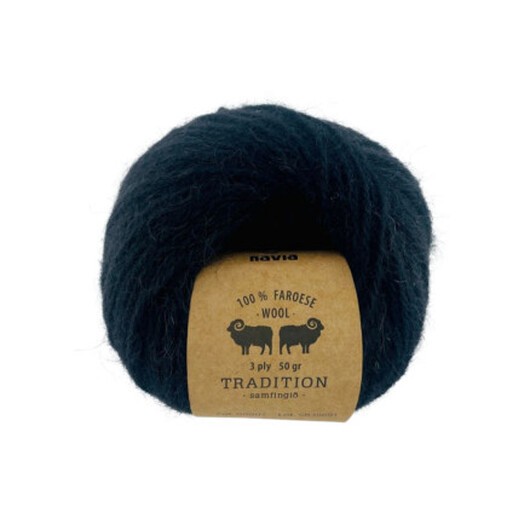 Navia Tradition Garn 907 Svart