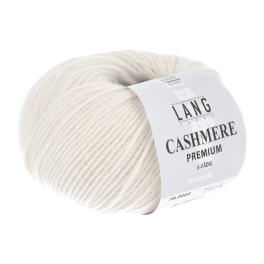 Lang Yarns Kashmir Premium Garn 02 Off White