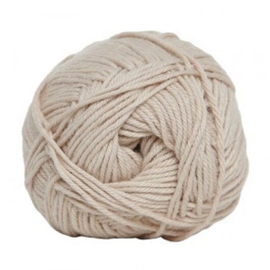 Hjertegarn Cotton nr. 8 Garn 209 Beige