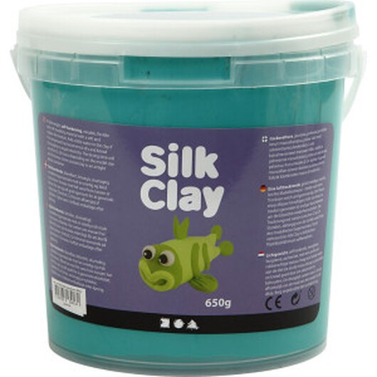 Silk ClayÂ®, grön, 650g/ 1 hink