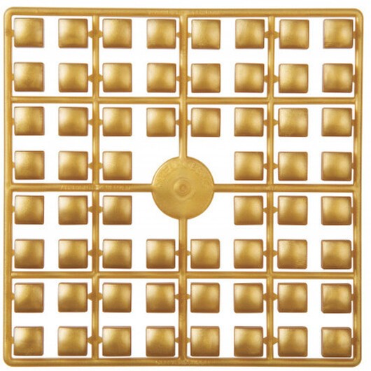 Pixelhobby XL Pärlor 560 Guld 5x5mm - 60 pixels