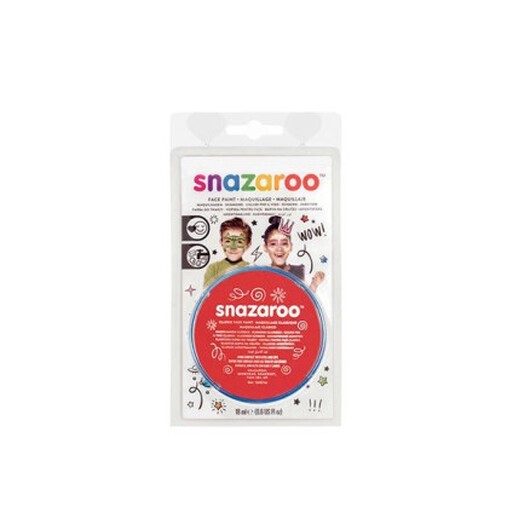 Snazaroo Sminkfärg 18ml Röd