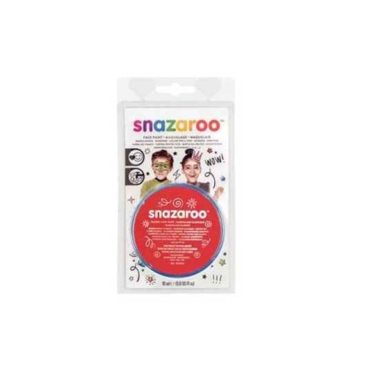 Snazaroo Sminkfärg 18ml Röd