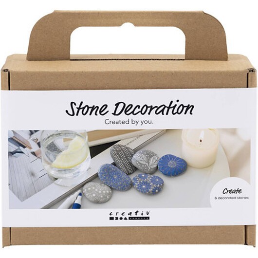 Mini DIY Kit Stendekoration, Blå, 1 frp.