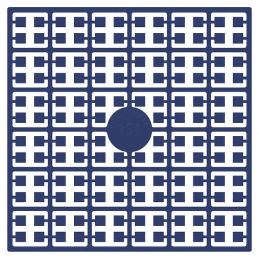 Pixelhobby Midi Pärlor 151 Marinblå 2x2mm - 140 pixels