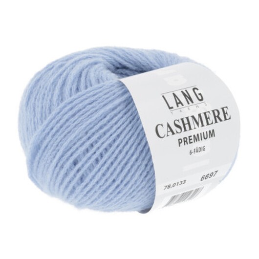 Lang Yarns Kashmir Premium Garn 133 Denim Melange