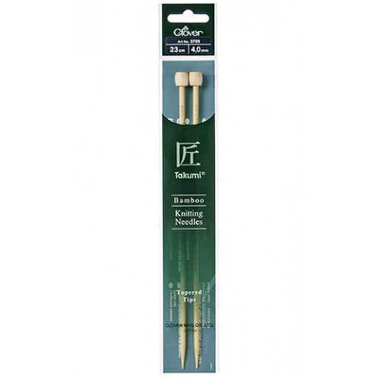 Clover Takumi Stickor Bambu 23cm 4,00mm