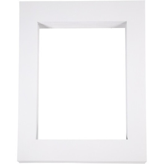 Passepartoutramar, A3, stl. 40x50 cm, 500 g, vit, 100 st./ 1 förp.