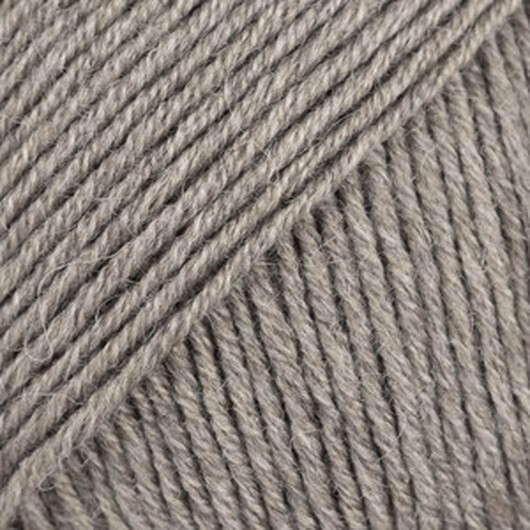 Drops Baby Merino Garn Unicolor 57 Grå Beige