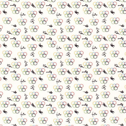 Bomullspoplin Travelling 150cm 051 - 50 cm