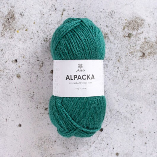 Järbo Alpaca Garn 316 Green Dynasty