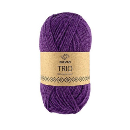 Navia Trio Garn 364 Sunset Purple