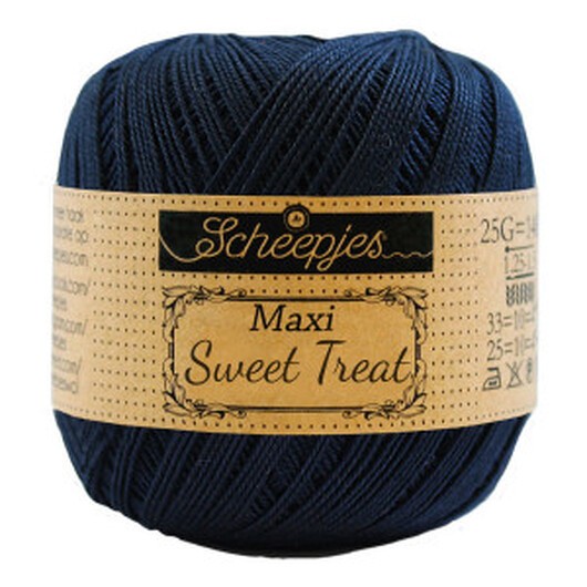 Scheepjes Maxi Sweet Treat Garn Unicolor 124 Ultra Marine