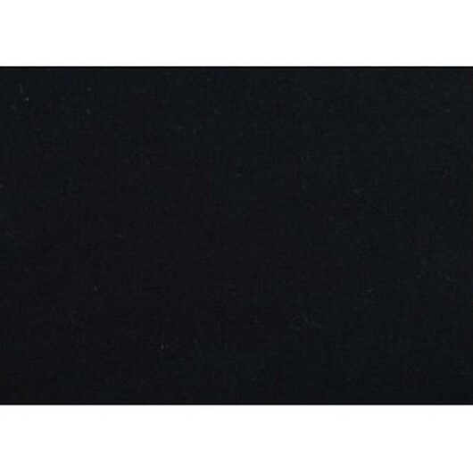 Pärlbomull Ekologiskt Bomullstyg 003 Black 150cm - 50cm