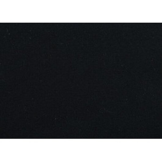 Pärlbomull Ekologiskt Bomullstyg 003 Black 150cm - 50cm
