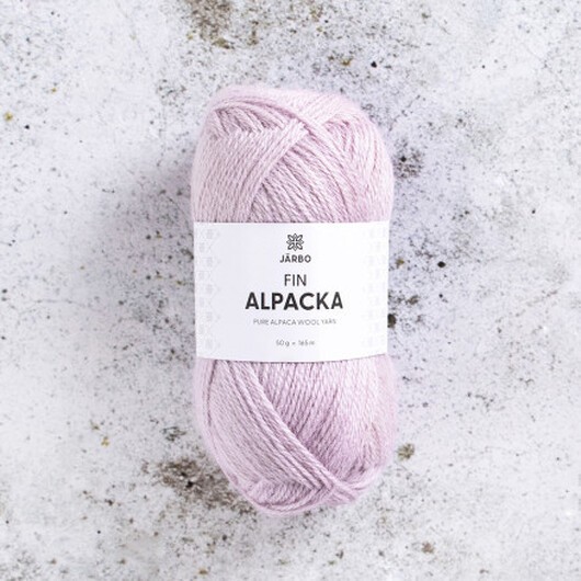 Järbo Fin Alpaca Garn 170 Rosa