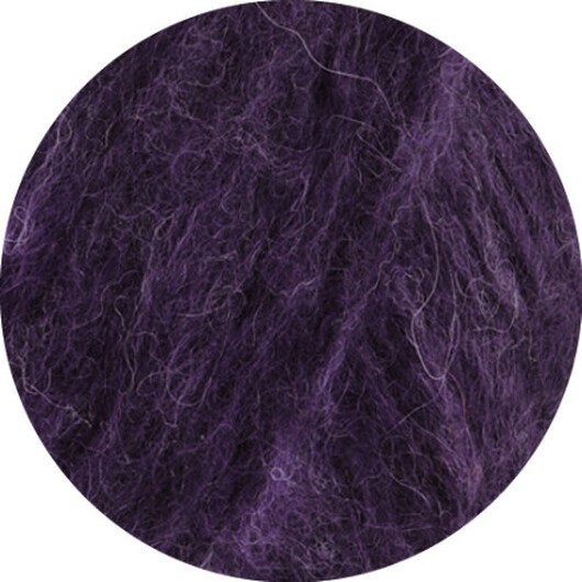 Lana Grossa Alpaca Air Garn 21 Mörklila