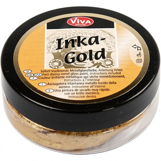 Inka-Gold,guld, 50 ml/ 1 burk