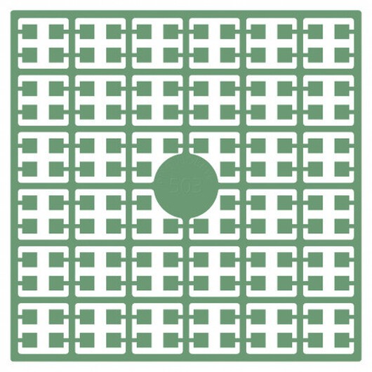 Pixelhobby Midi Pärlor 503 Ljus Dov Grön 2x2mm - 140 pixels