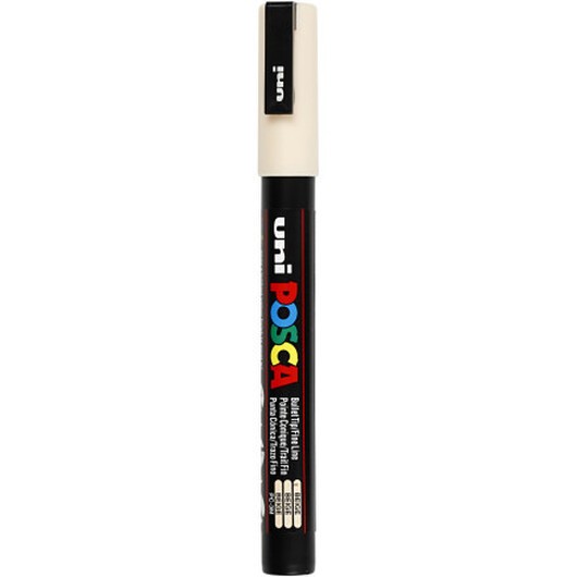 Posca Marker , nr. PC-3M, spets 0,9-1,3 mm, Fine, beige, 1 st.