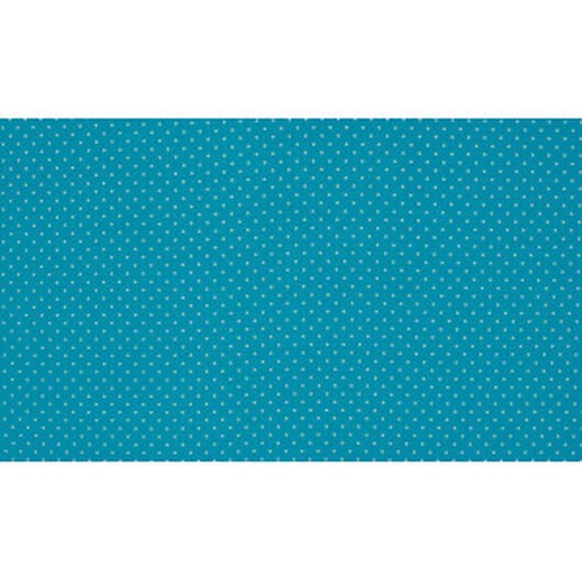 Minimals Bomullspoplin Tyg Print 404 Small Dot Aqua 145cm - 50cm