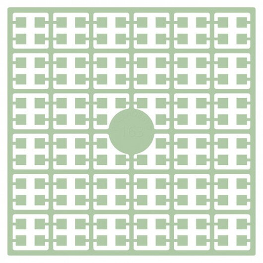 Pixelhobby Midi Pärlor 163 Extra ljus Pistagegrön 2x2mm - 140 pixels