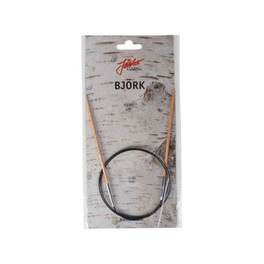 Järbo Björk Rundstickor Björk 80cm 3,00mm / 31.5in US2Â½
