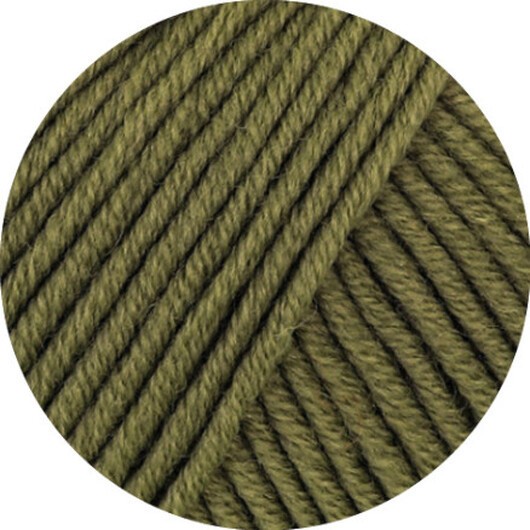 Lana Grossa Cool Wool Superbig Uni Garn 24 Olivgrön