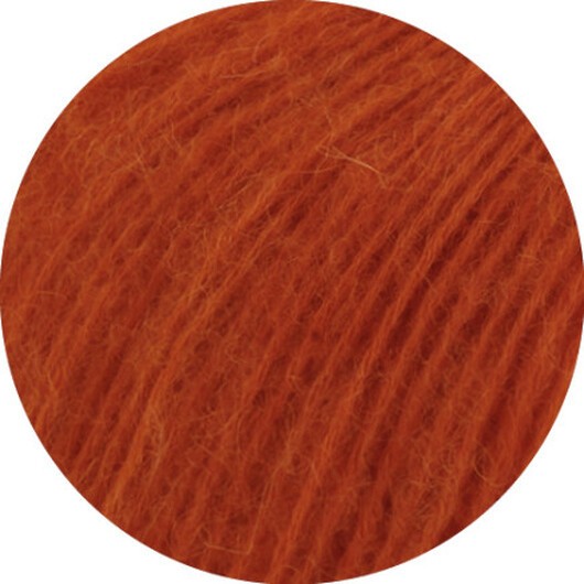 Lana Grossa Nebbia Garn 1 Koppar Röd