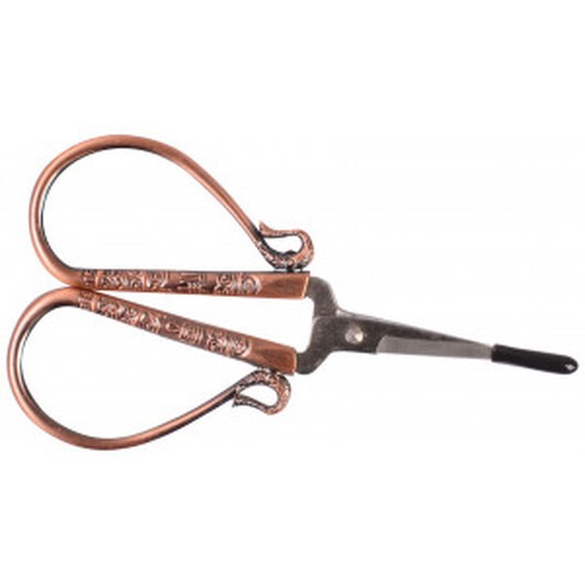 Infinity Hearts Broderisax Antik koppar 10cm - 1 st