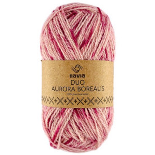 Navia Duo Garn 268 Aurora Borealis Godis