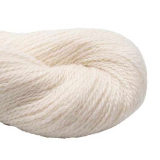 BC Garn Babyalpaca 10/2 100 Natur Vit Ofärgad