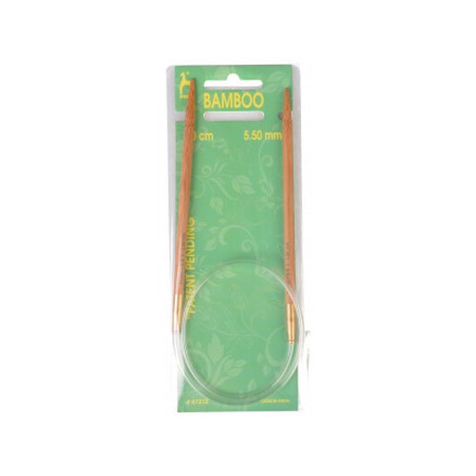 Pony Rundstickor Bambu 60cm 5.50mm / 23.6in US 9