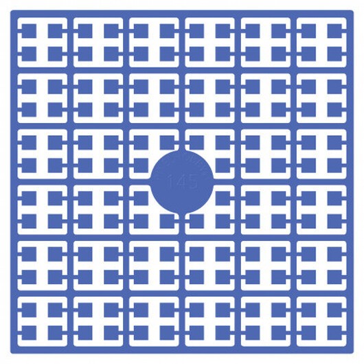 Pixelhobby Midi Pärlor 145 Ljus Marinblå 2x2mm - 140 pixels