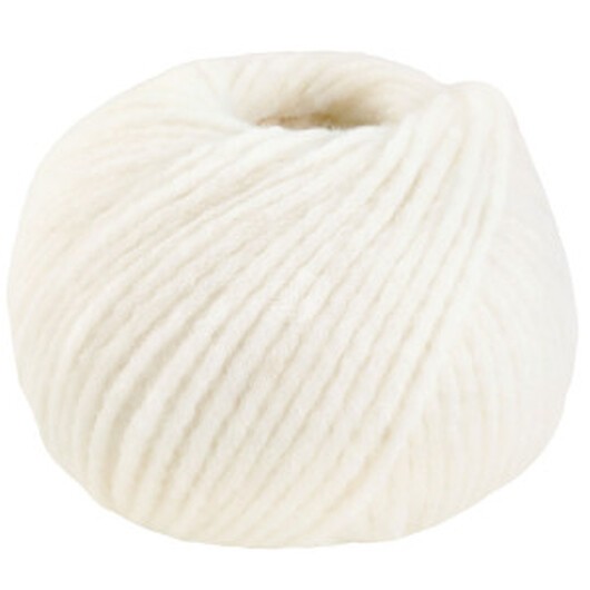 Lana Grossa Spuma Garn 1 Råvit