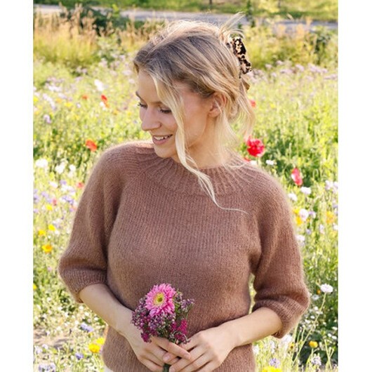 Nougat Dreams by DROPS Design - Tröja Stickmönster str. S - XXXL