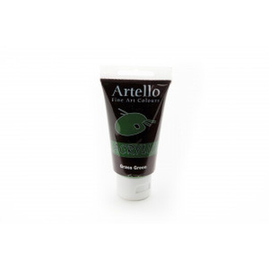 Artello Akrylfärg/Konstnärsfärg Gräsgrön 75ml