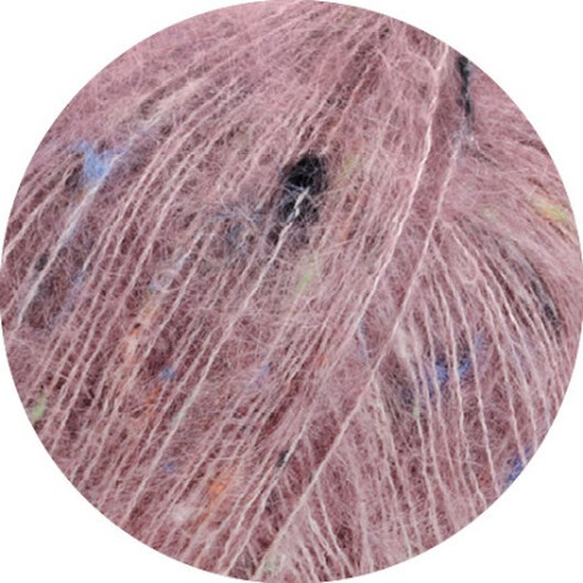 Lana Grossa Superkid Tweed Garn 621 Rosa